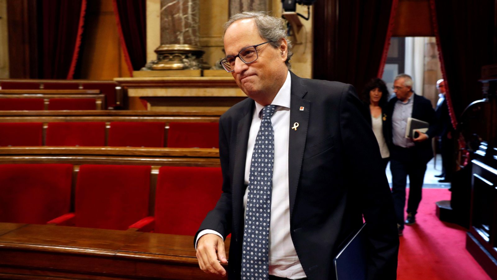 El presidente de la Generalitat de Cataluña, Quim Torra