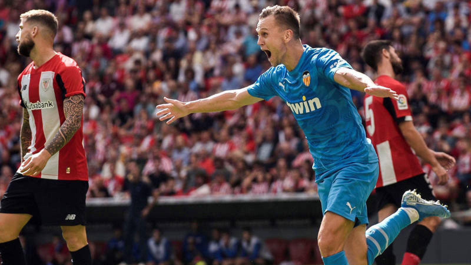 Cheryshev celebra el tanto que 'abrió la lata'