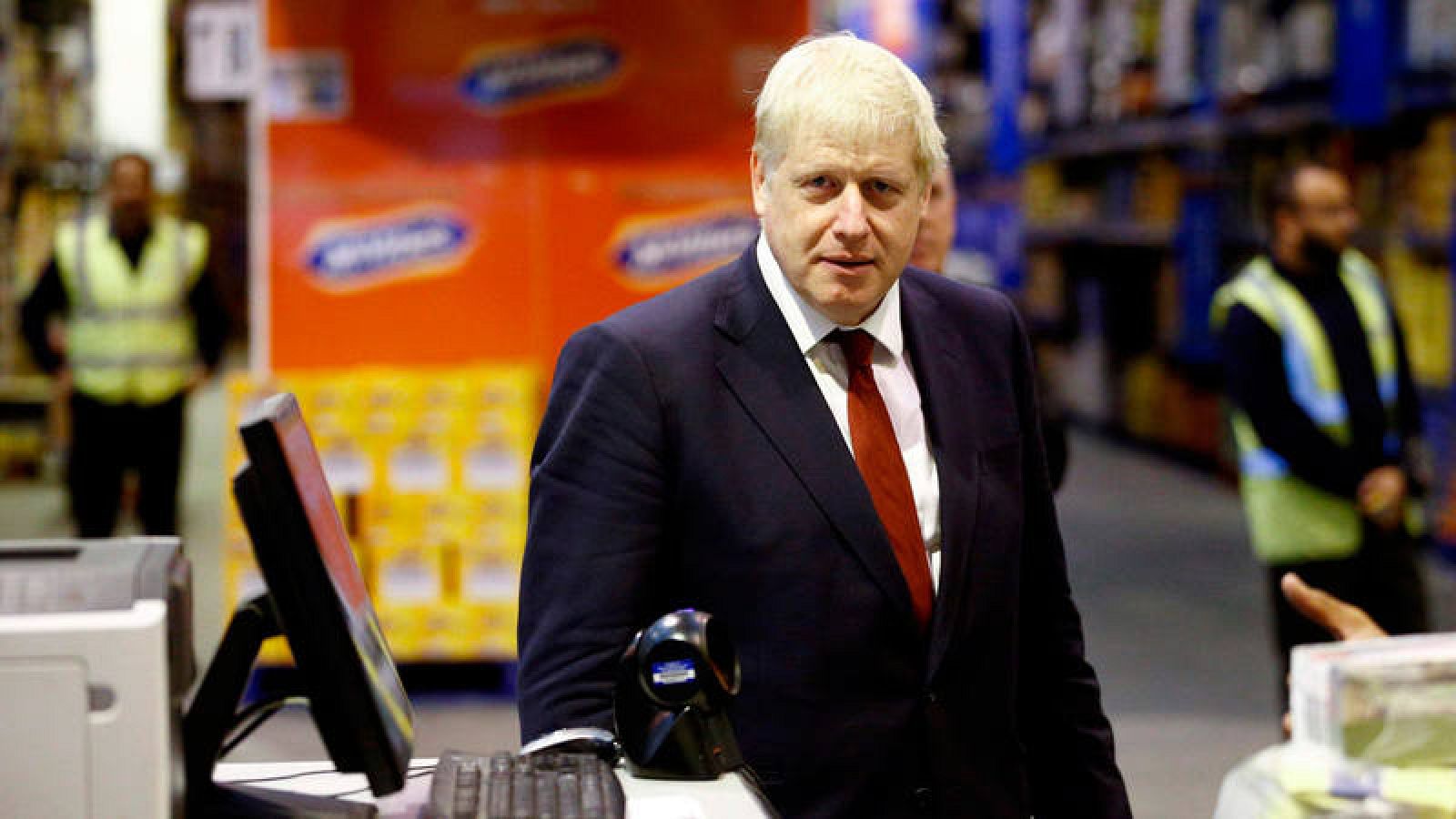  El primer ministro del Reino Unido, Boris Johnson