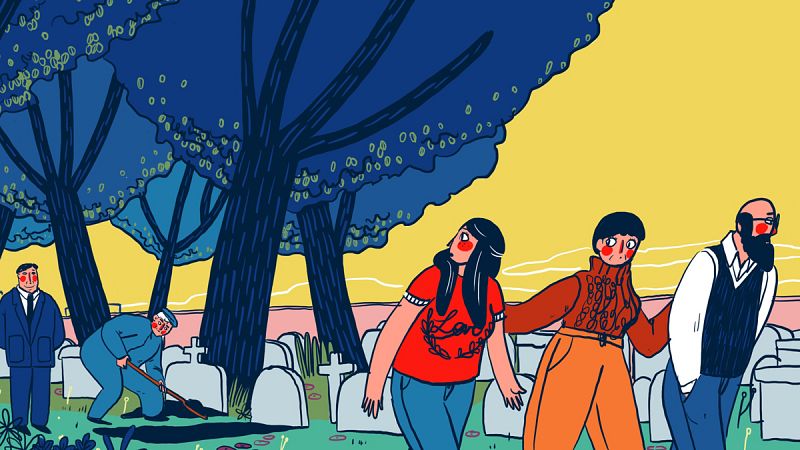 Viñeta de 'Naftalina', de Sole Otero