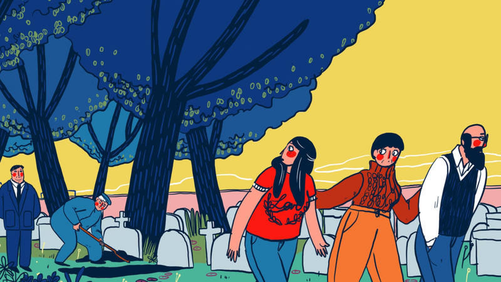 Viñeta de 'Naftalina', de Sole Otero