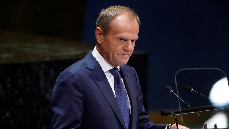 El presidente del Consejo Europeo, Donald Tusk.