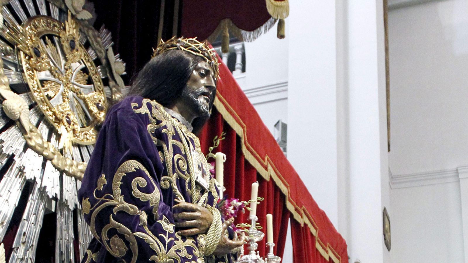 Detalle de la imagen de Jesús de Medinaceli
