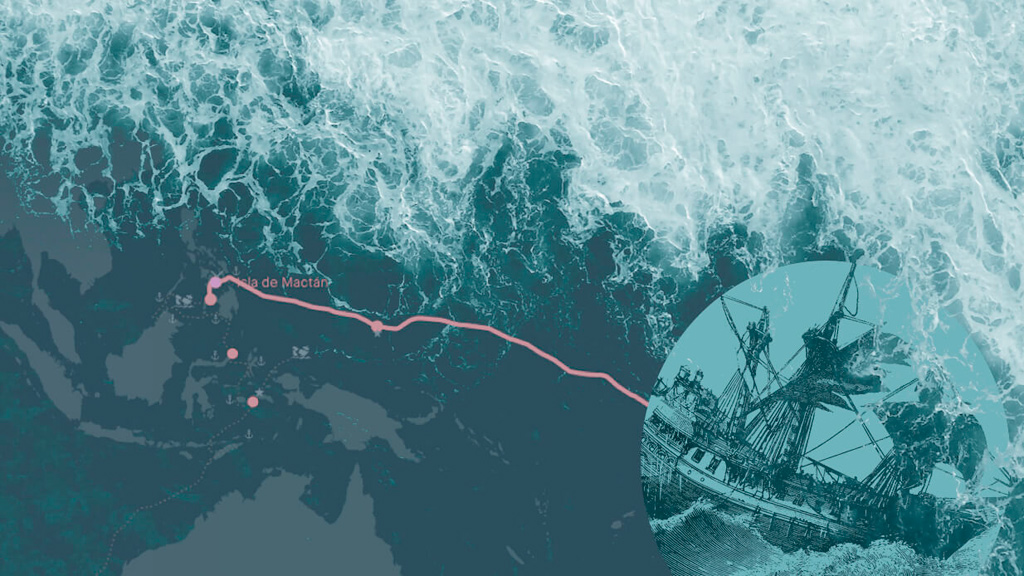 Recrea la ruta interactiva de la gesta de Magallanes y Elcano