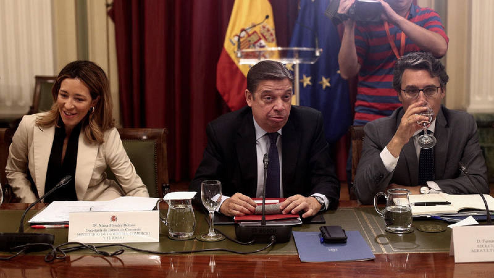 El ministro de Agricultura en funciones, Luis Planas.