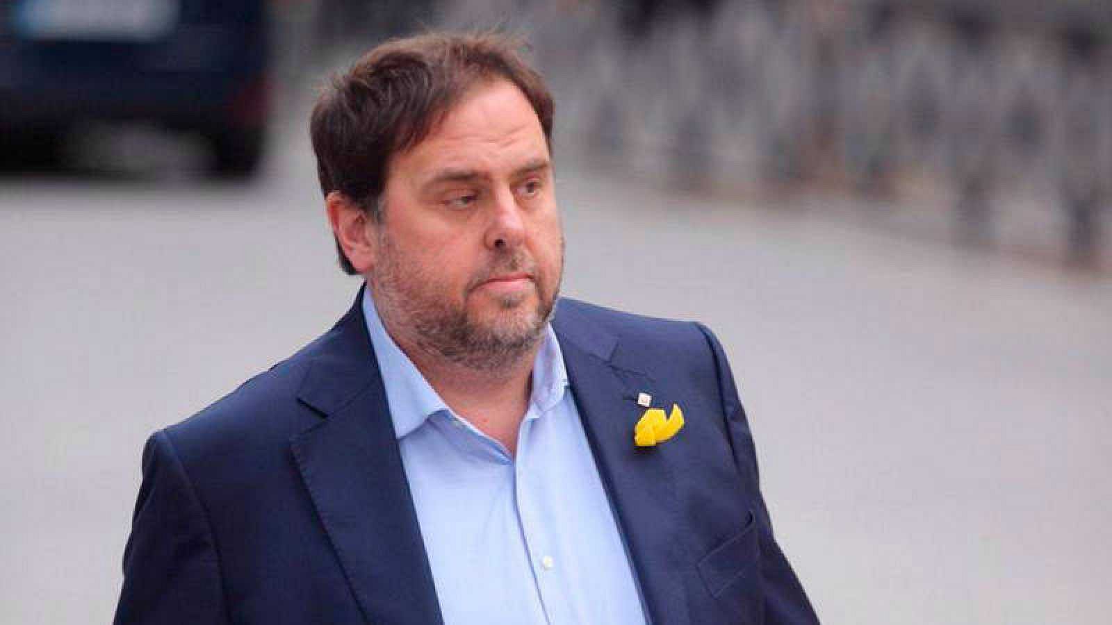 El exvicepresidente de la Generalitat de Cataluña Oriol Junqueras.