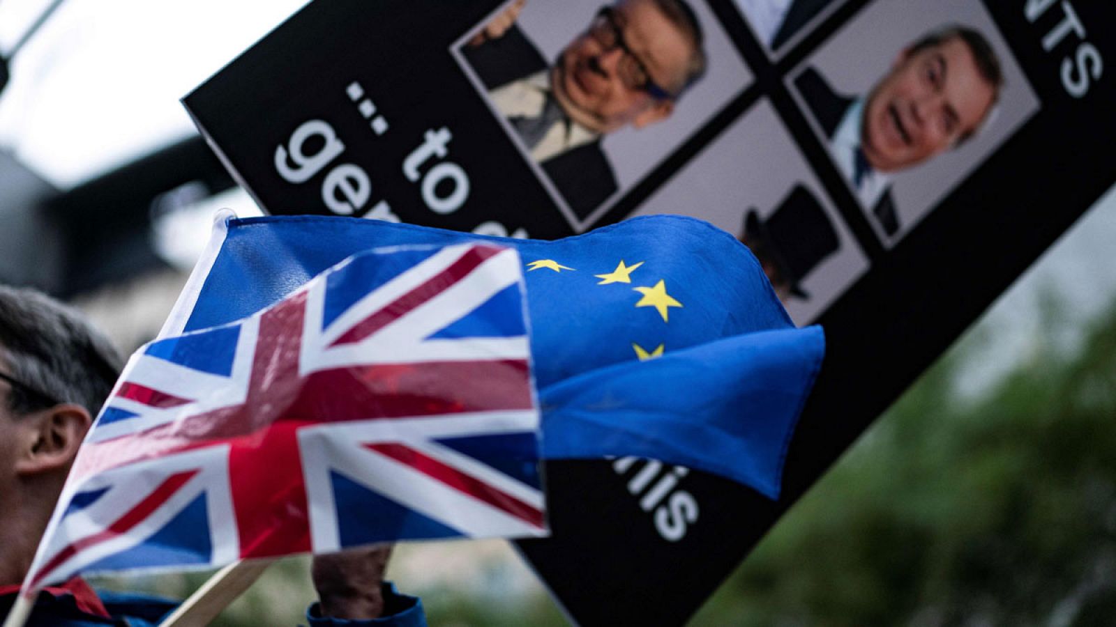 Manifestación contra el 'Brexit' en Bruselas