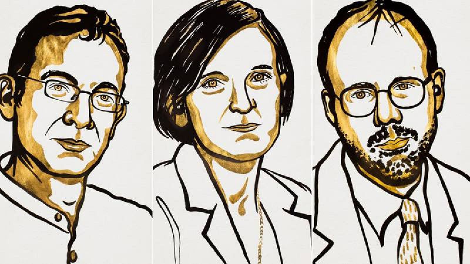 Abhijit Banerjee, Esther Duflo y  Michael Kremer, galardonados con el Nobel de Economía   