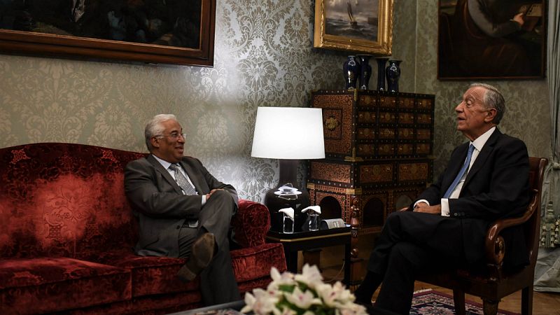 António Costa, reunido con Marcelo Rebelo de Sousa