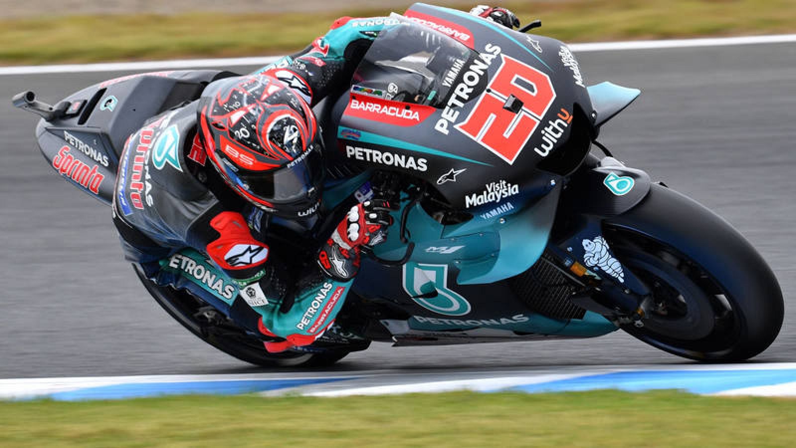 El piloto francés de MotoGP Gabio Quartararo.