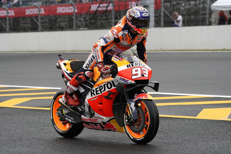 Márquez, en Motegi
