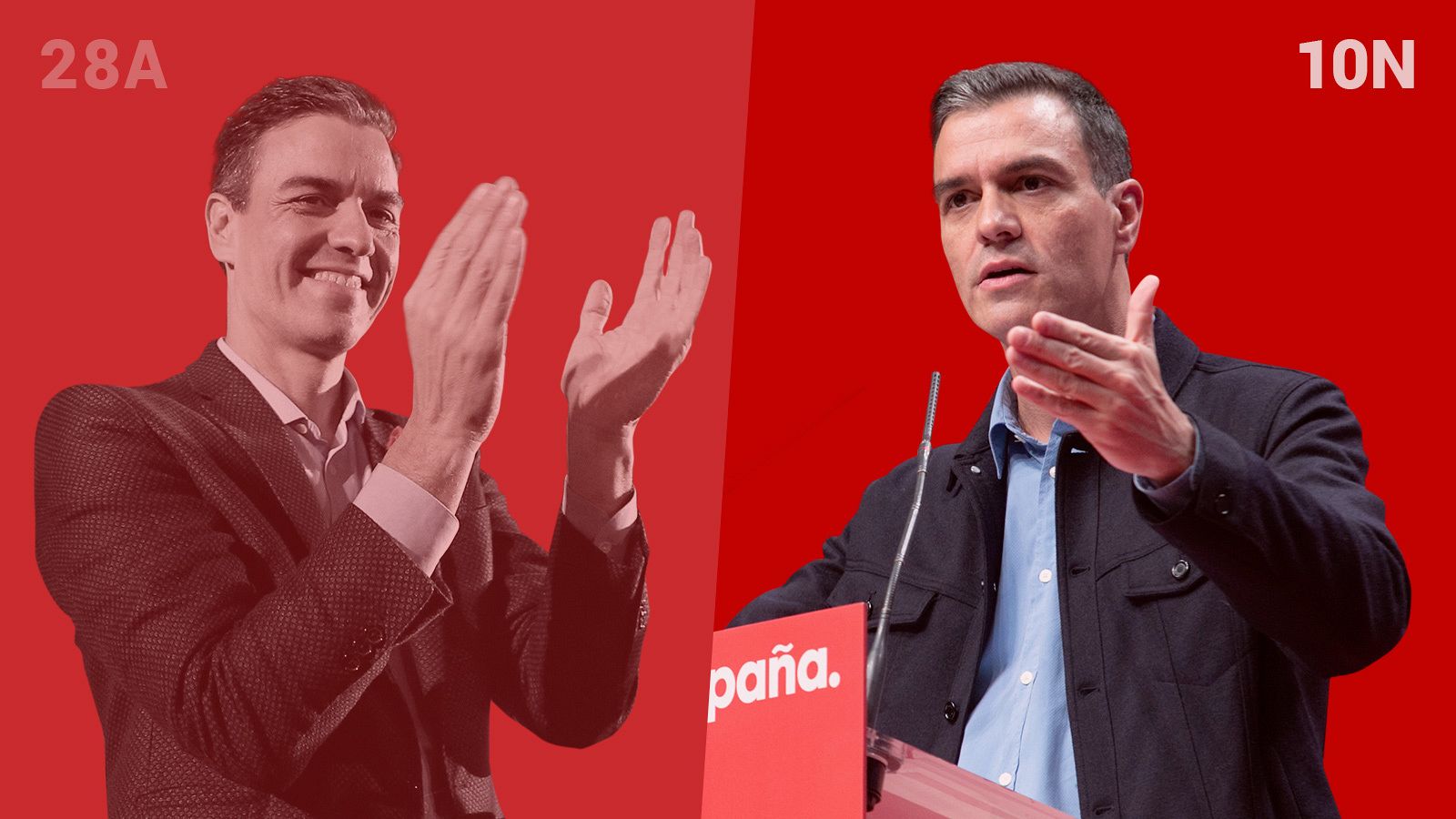 El presidente del Gobierno en funciones, Pedro Sánchez