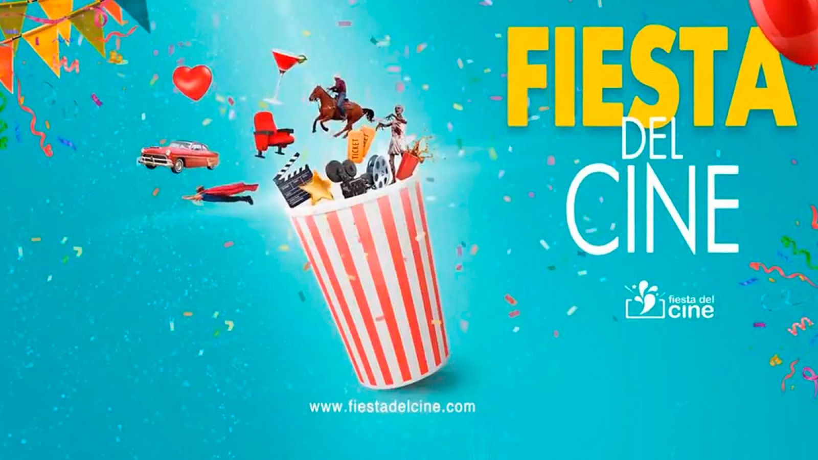 Publicidad de La fiesta del cine