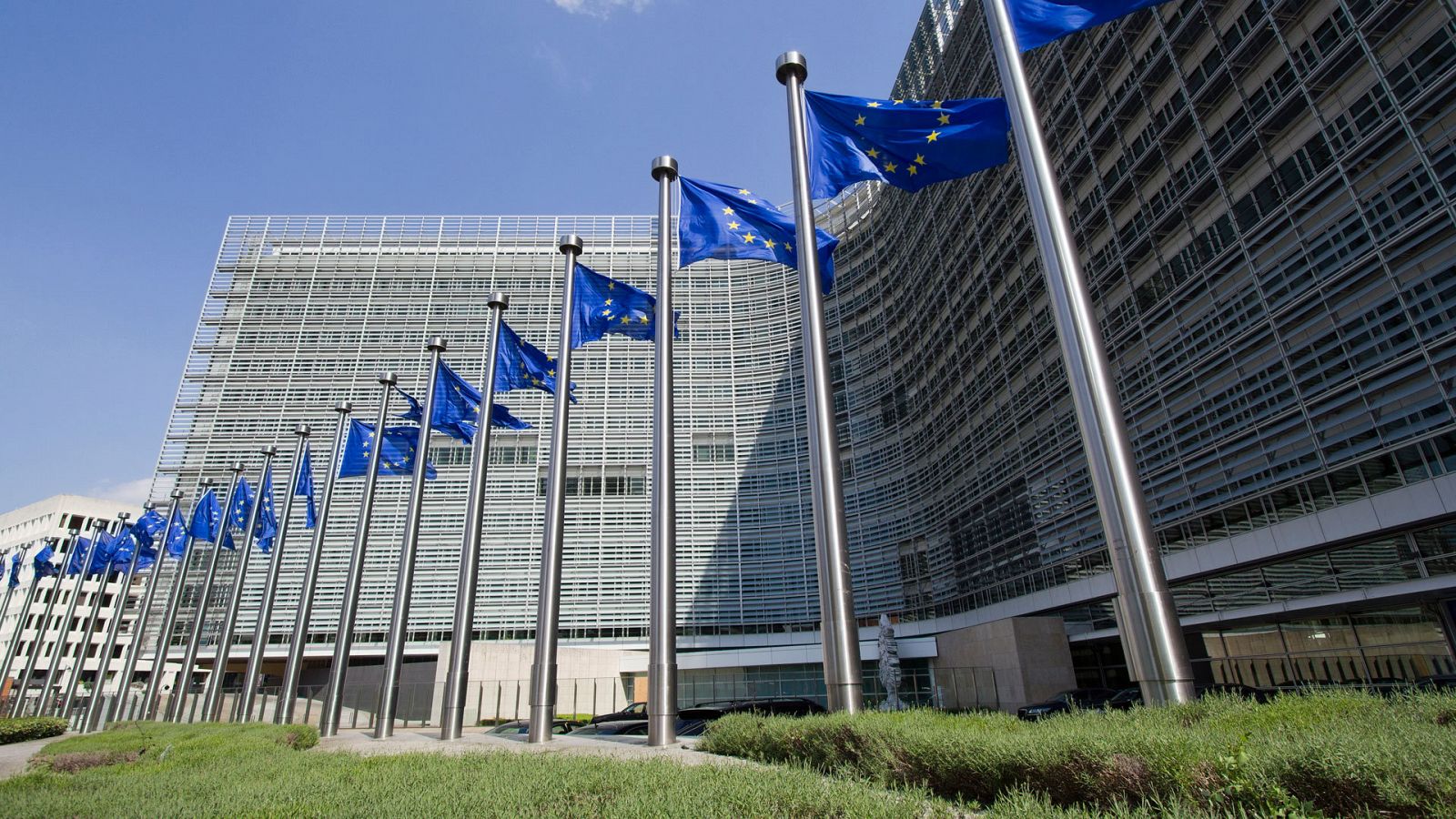 Exterior de la Comisión Europea en Bruselas