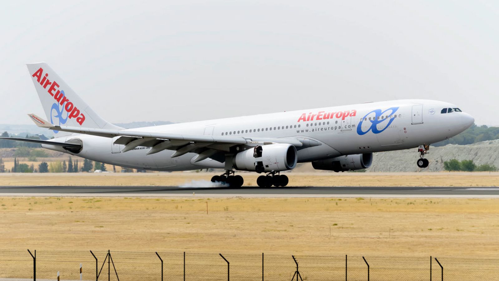 Un avión de Air Europa en una imagen de archivo