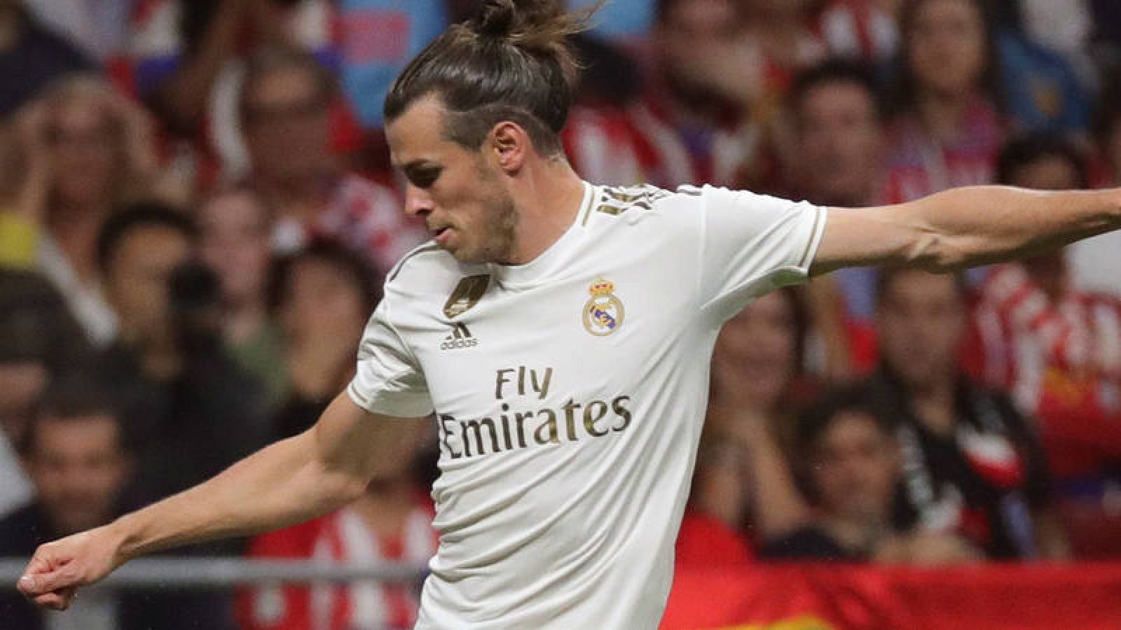 Gareth Bale, en un partido con el Real Madrid.