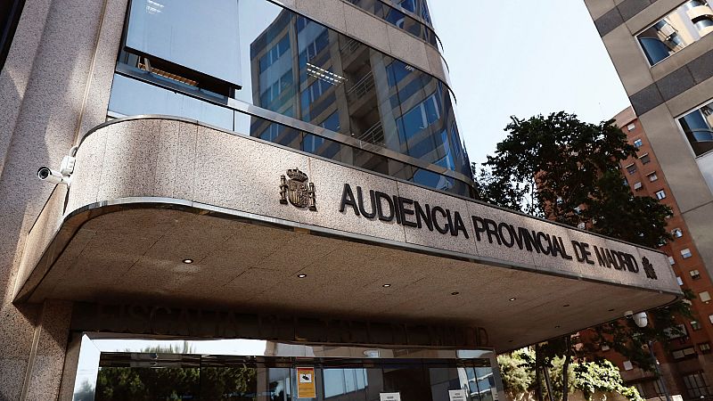 Exterior de la Audiencia Provincial de Madrid en una imagen de archivo