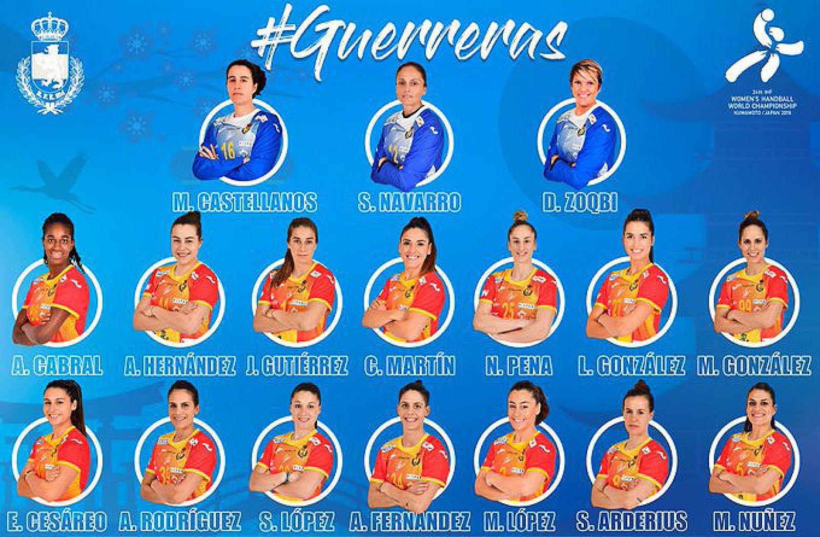 Balonmano femenino | Carlos elige a las 17 'guerreras' que defenderán a en el Mundial de - RTVE.es