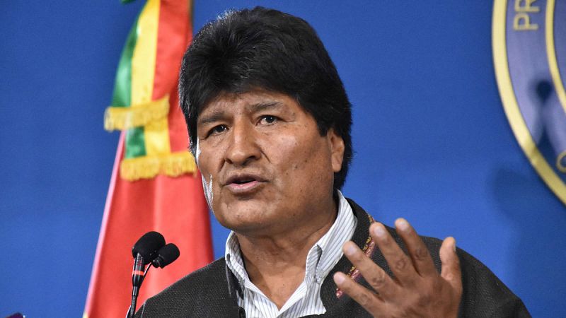 El presidente de Bolivia, Evo Morales.