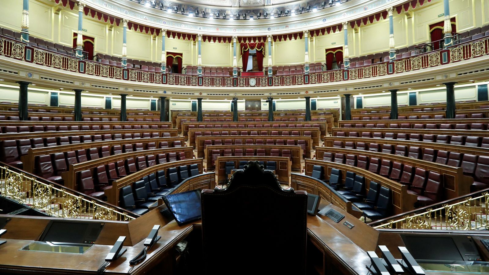 Investidura: hemiciclo del Congreso de los Diputados