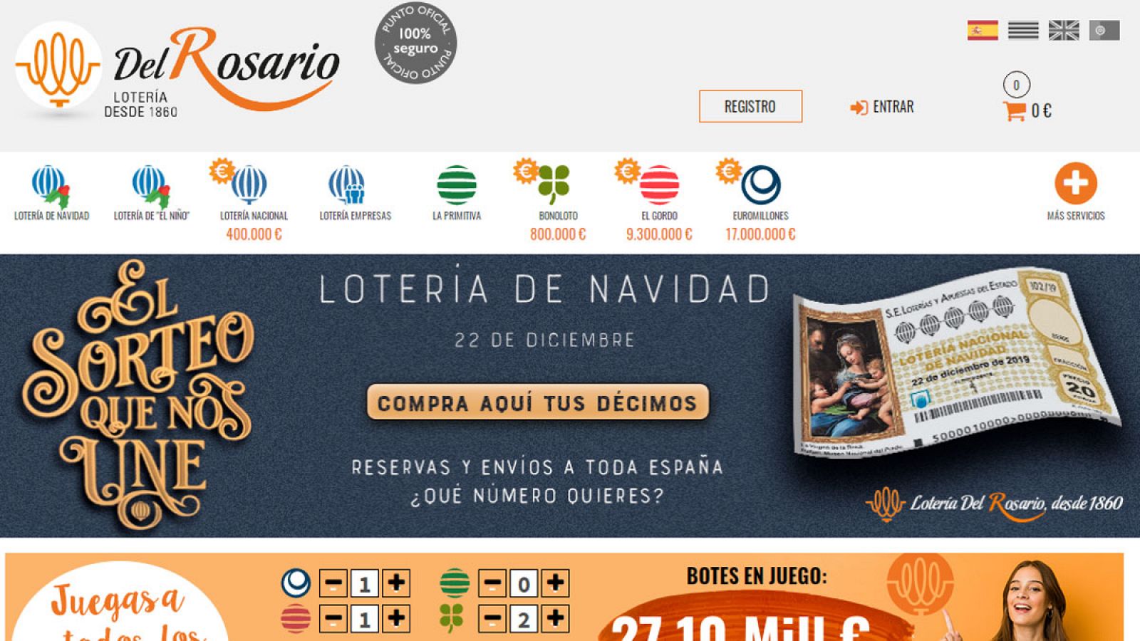 Lotería del Rosario, la administración de Zaragoza que reparte más premios