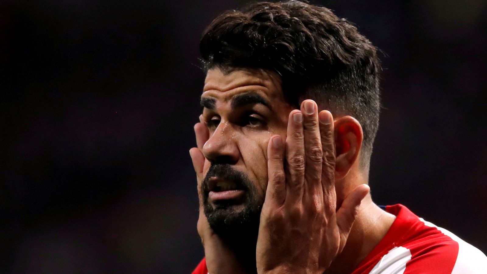 Diego Costa, en el pasado encuentro del Atlético de Madrid frente al Athletic Club de Bilbao.