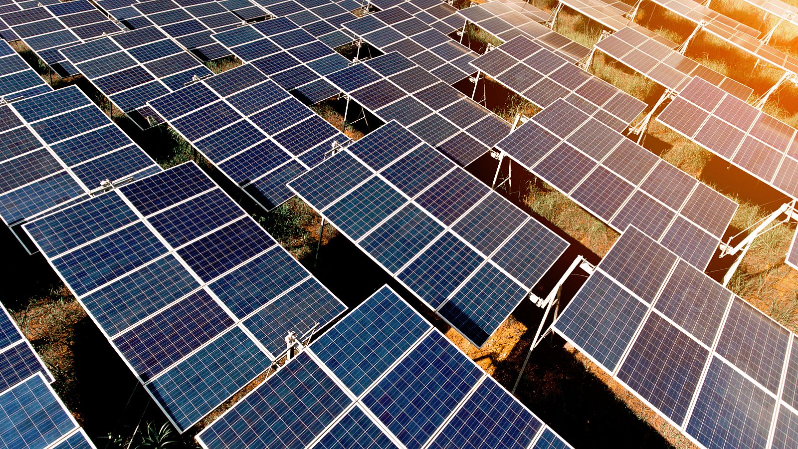 Imagen de archivo de una estación de energía fotovoltaica.