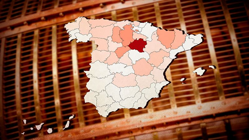 Mira los mapas detallados con el gasto por persona y total por provincias