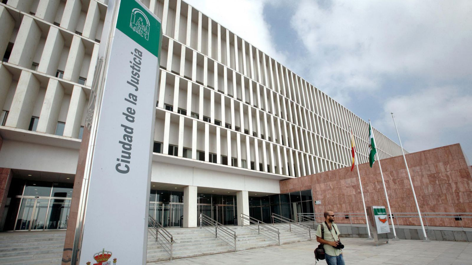 Fachada de la Ciudad de la Justicia de Málaga, sede de la Audiencia Provincial. Jesús Domínguez, Efe