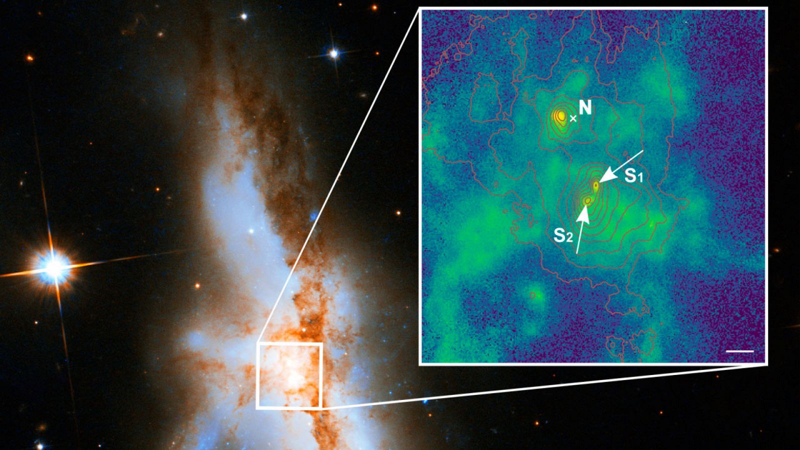 Descubren Que Tres Galaxias Pueden Fusionarse A La Vez Tras Hallar Tres Agujeros Negros 1150