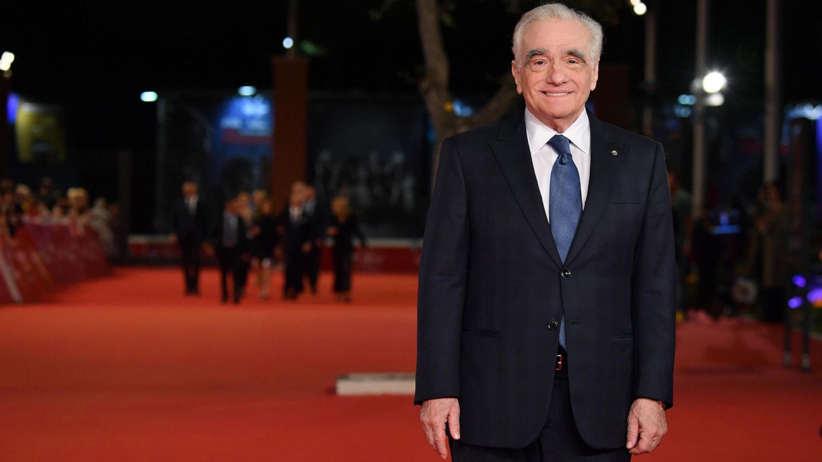 Martin Scorsese durante la presentación de 'El irlandés' en el Festival de Cine de Roma