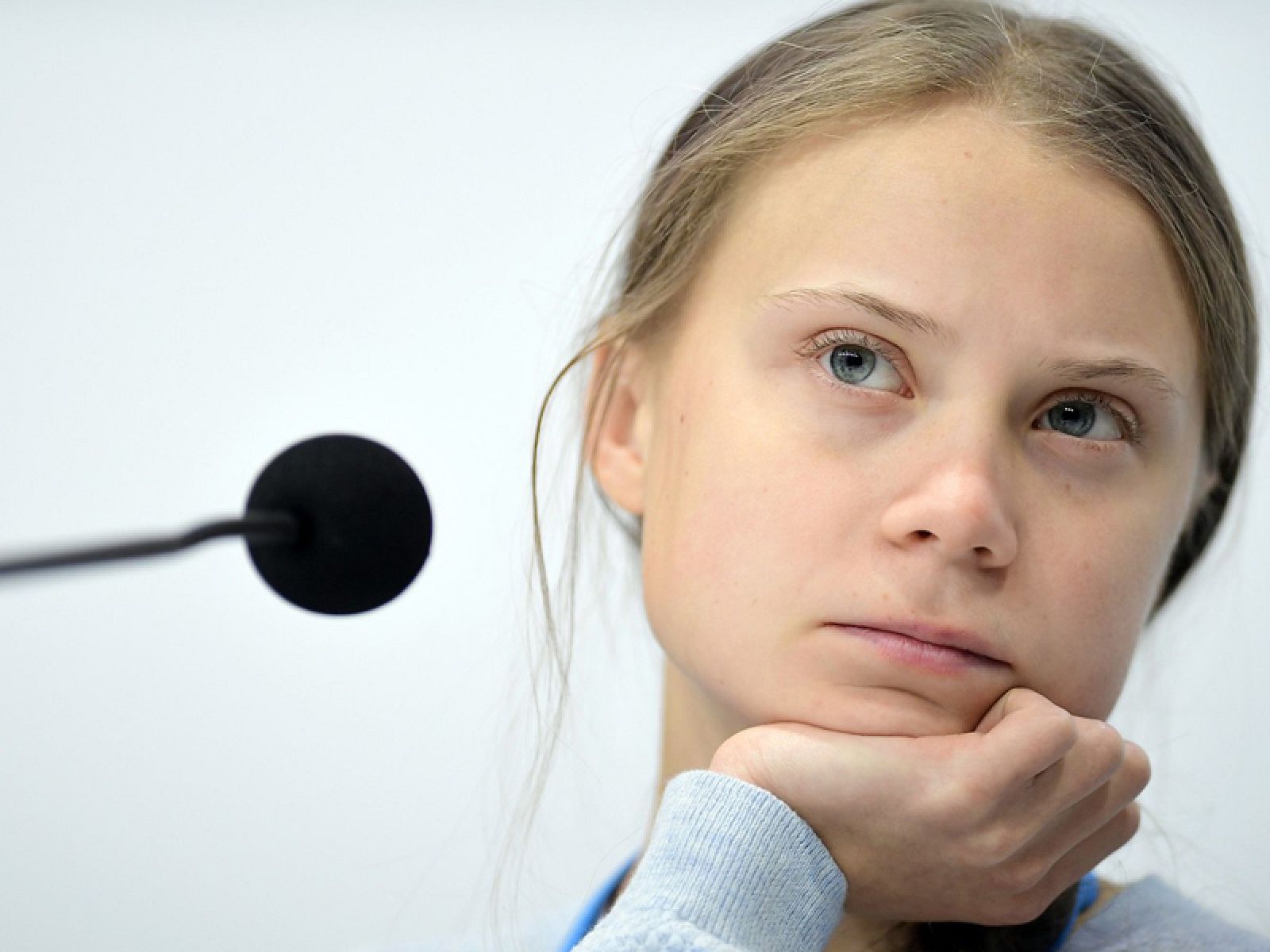 Greta Thunberg en Madrid durante la Cumbre del Clima de 2019.