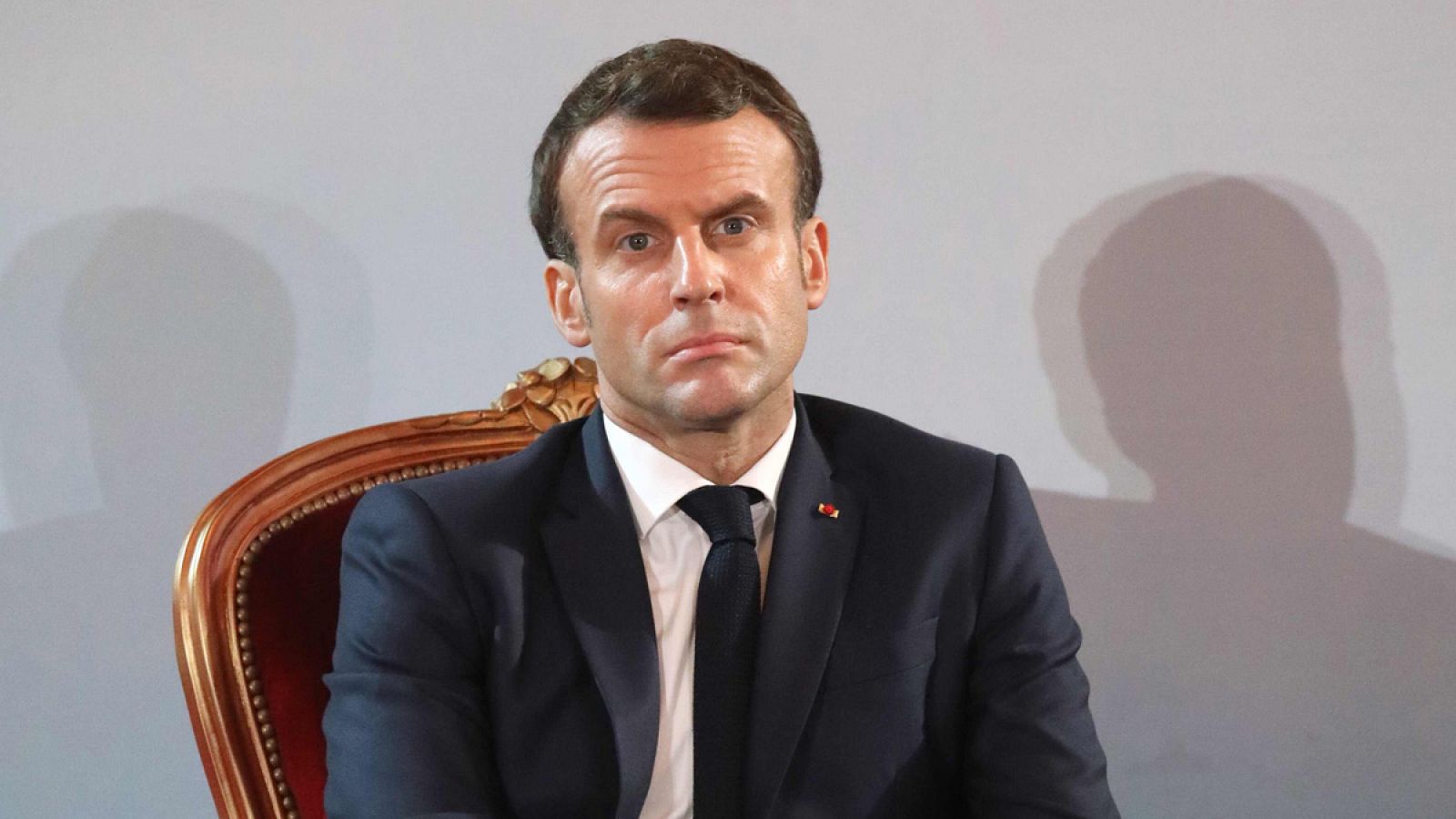 El presidente de Francia, Emmanuel Macron