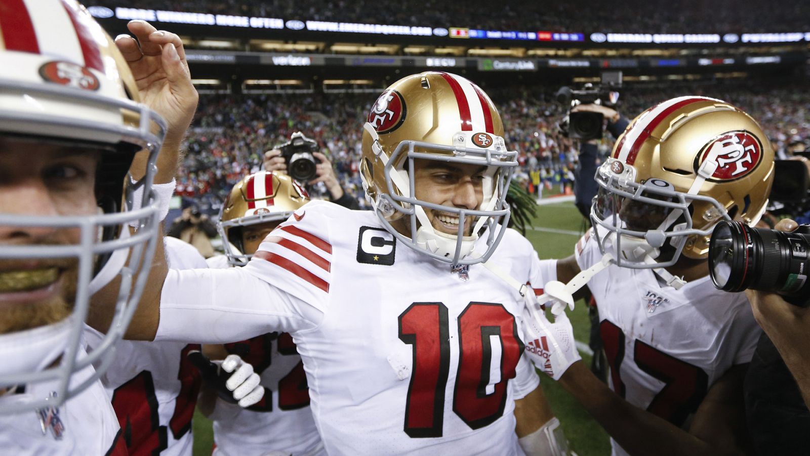 NFL: San Francisco 49ers at Seattle Seahawks