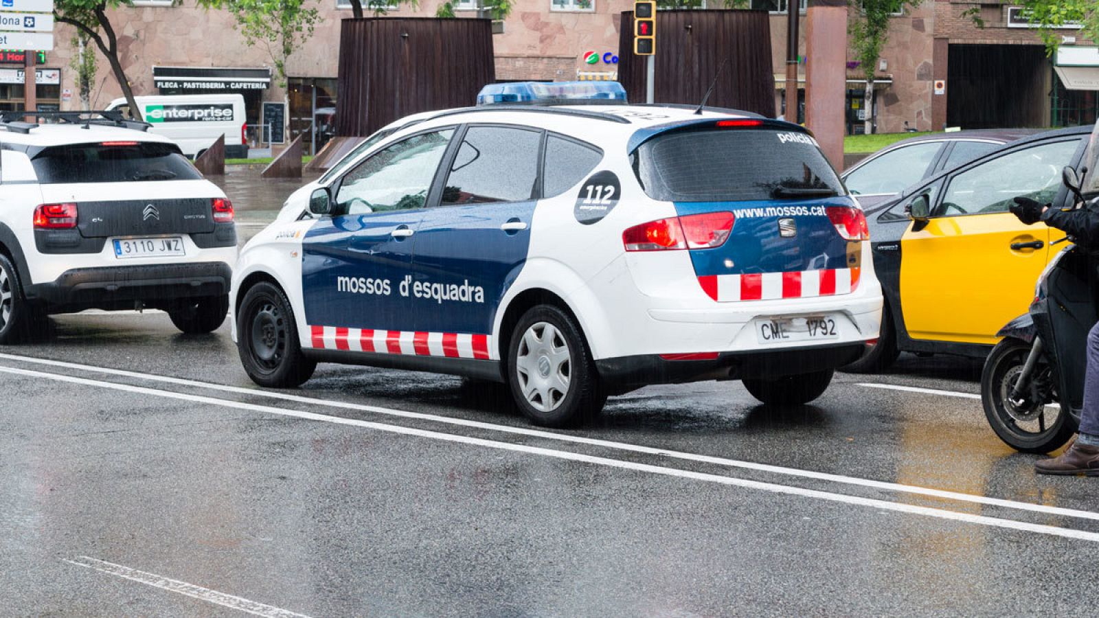 Imagen de archivo de un vehículo de los Mossos d'Esquadra