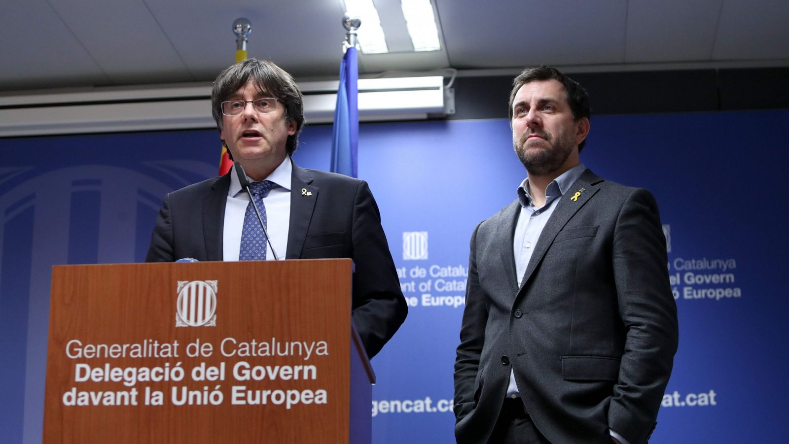 Puigdemont y Comín