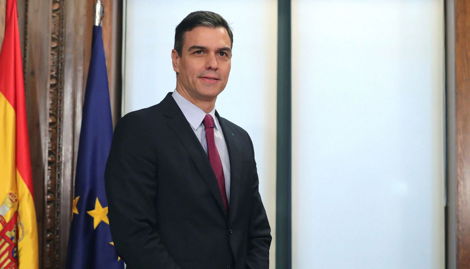 El presidente del Gobierno en funciones y candidato a la investidura, Pedro Sánchez