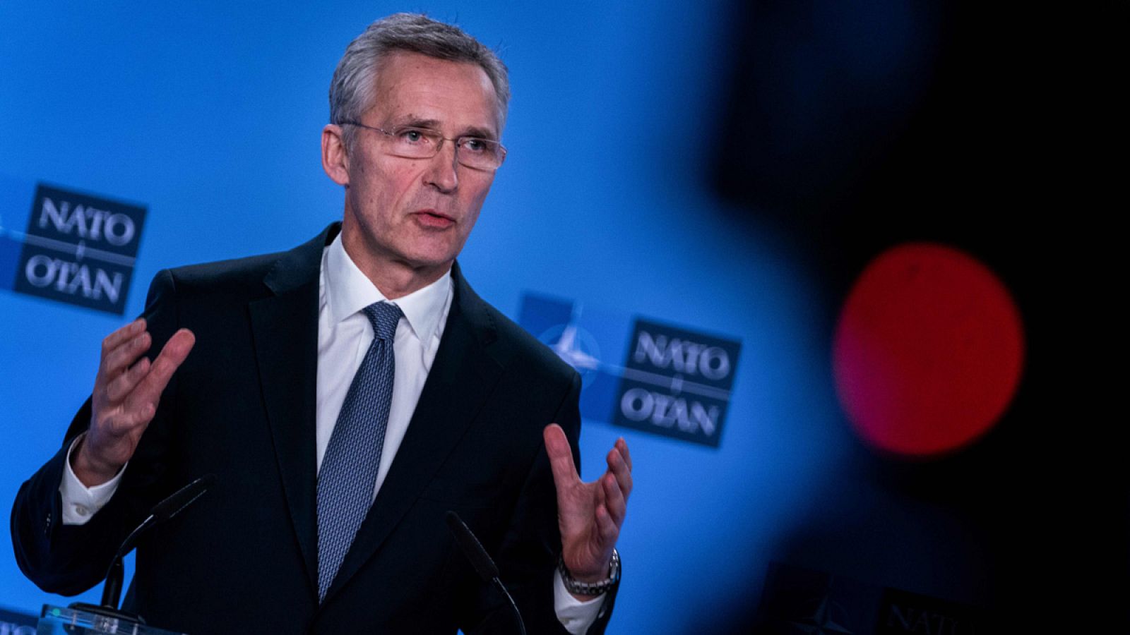 El secretario general de la OTAN, Jens Stoltenberg