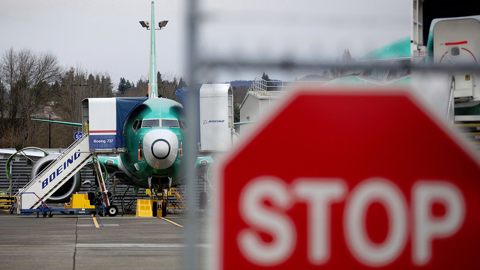 La producción del Boeing 737 MAX se encuentra detenida.