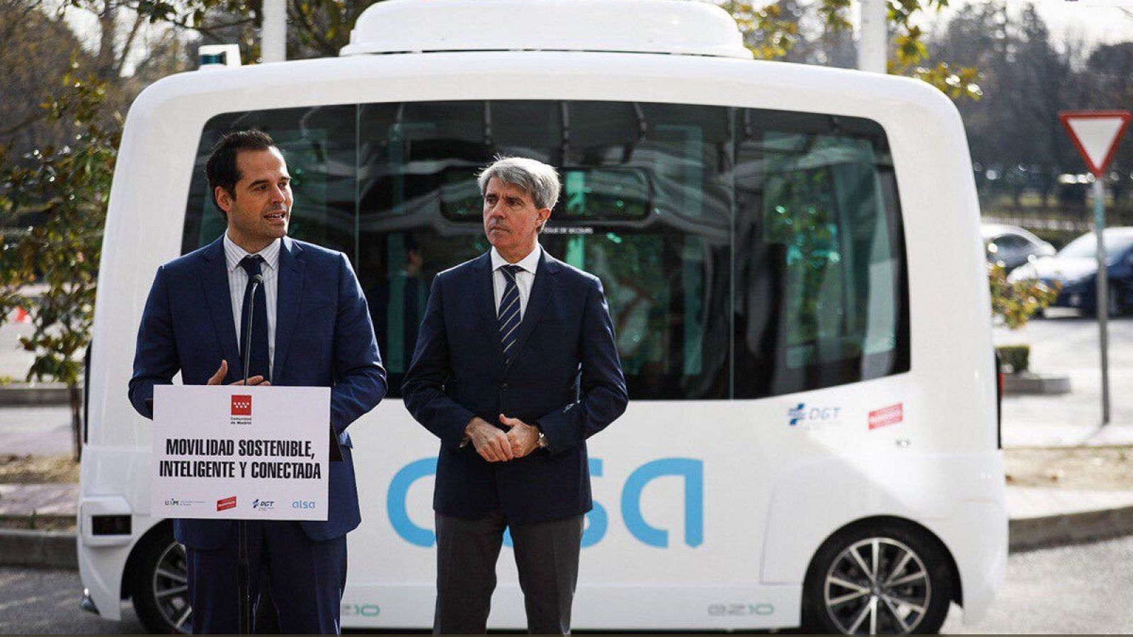 La Comunidad de Madrid lanza la primera línea de autobús sin conductor