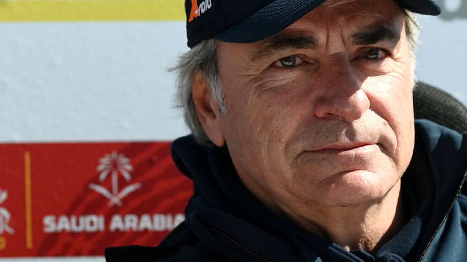 Carlos Sainz, durante el Dakar 2020.