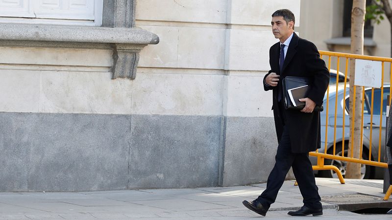 Josep Lluís Trapero, en una imagen de archivo de cuando declaró en el Tribunal Supremo