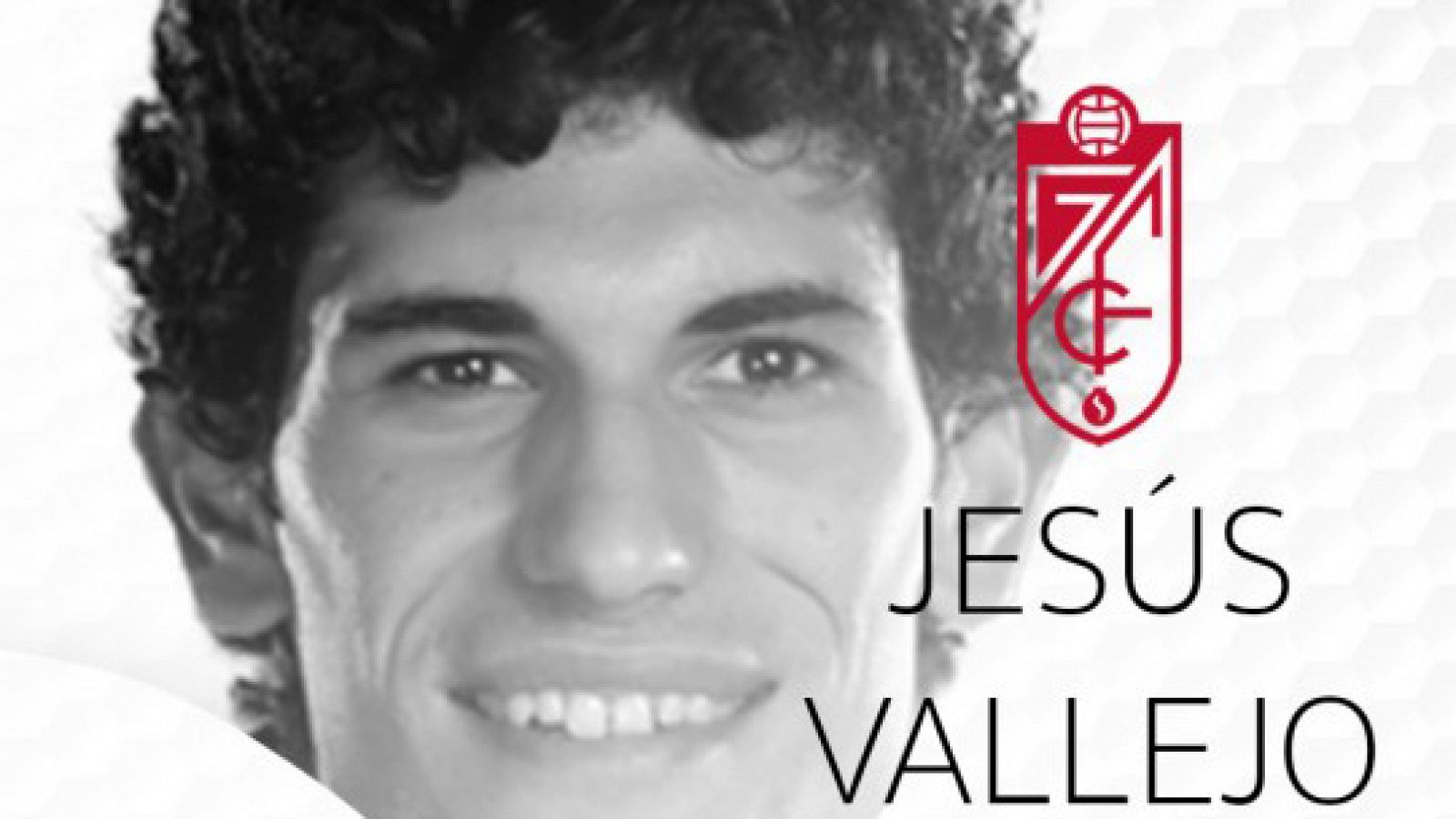 El Granada CF da la bienvenida a su nuevo jugador Jesús Vallejo.