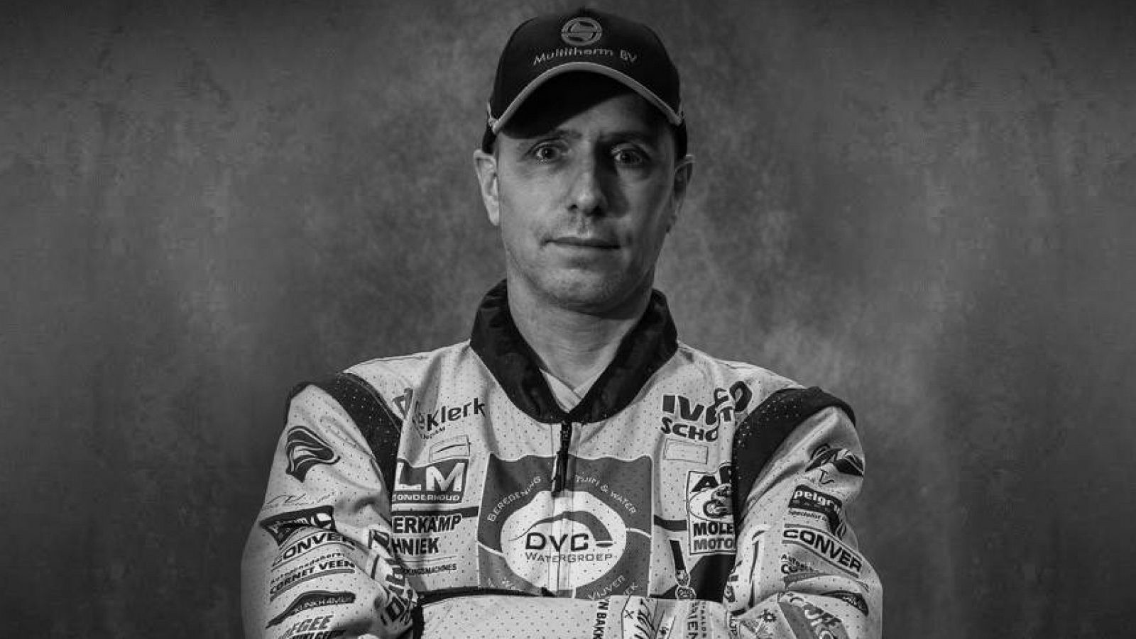 Foto del piloto neerlandés Edwin Strader, fallecido en accidente en el Rally Dakar 2020.