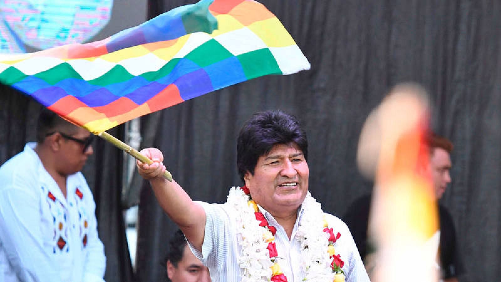 El expresidente de Bolivia Evo Morales.