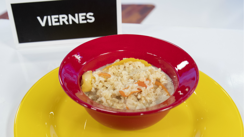 Arroz con leche más saludable