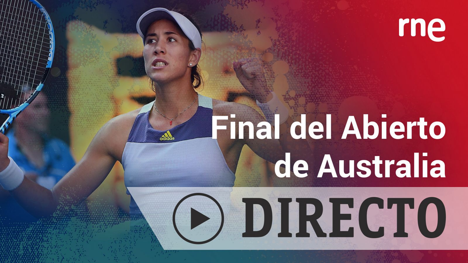 Final del Abierto de Australia femenino entre Garbiñe Muguruza y Sofia Kenin