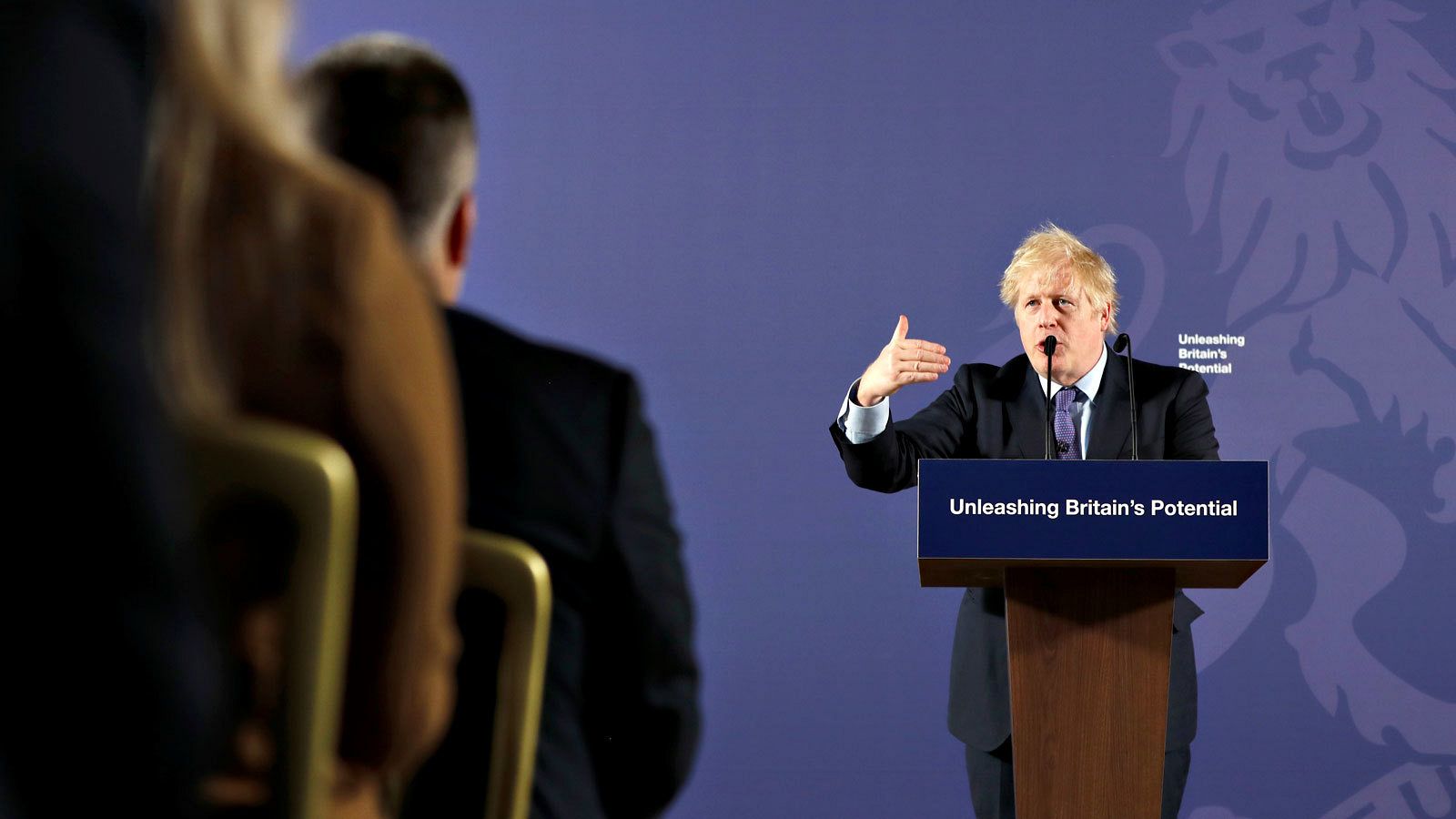 El primer ministro británico, Boris Johnson, presenta las líneas para la negociación de la relación futura con la Unión Europea