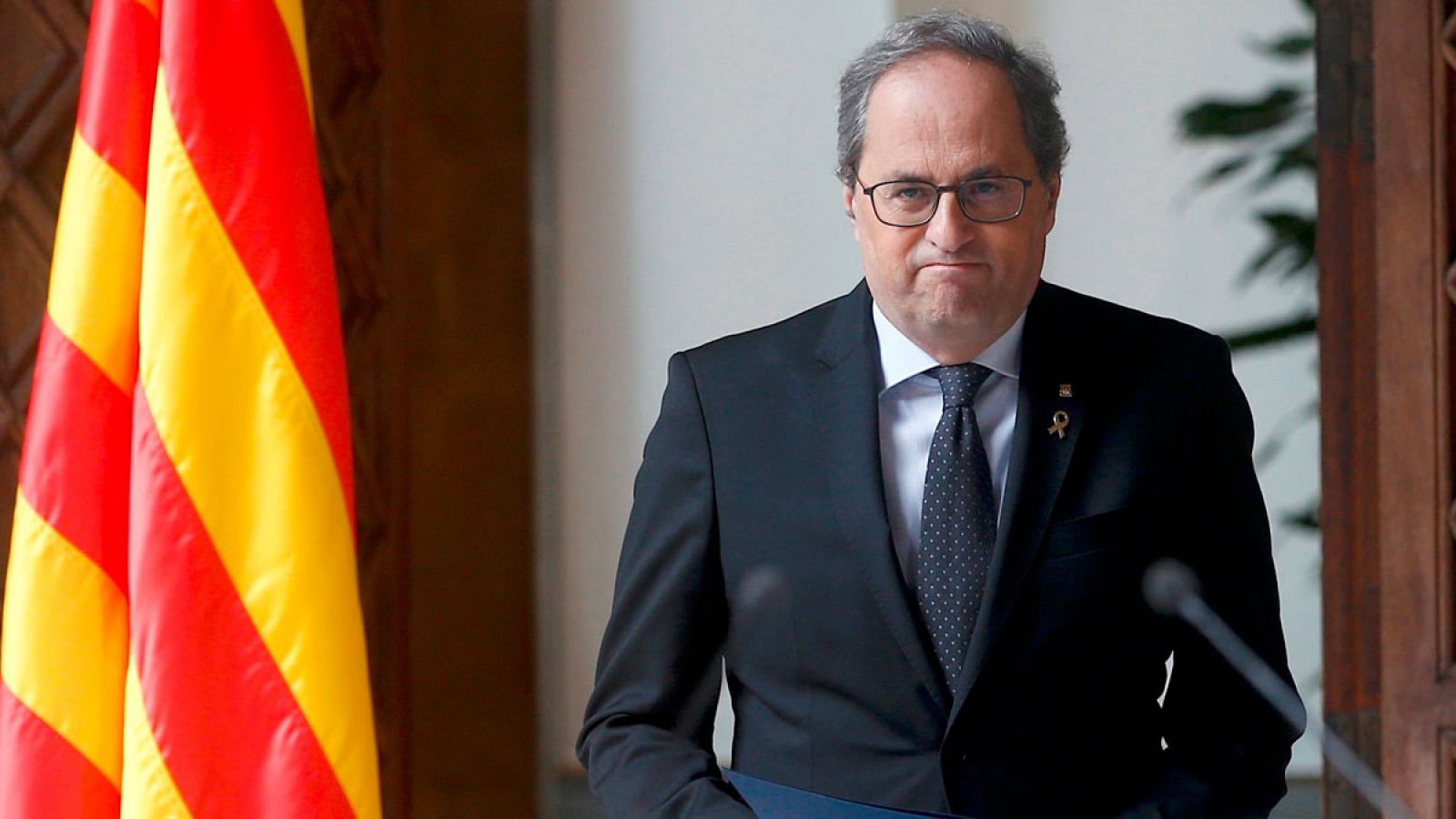 El president de la Generalitat, Quim Torra, en una imagen de archivo