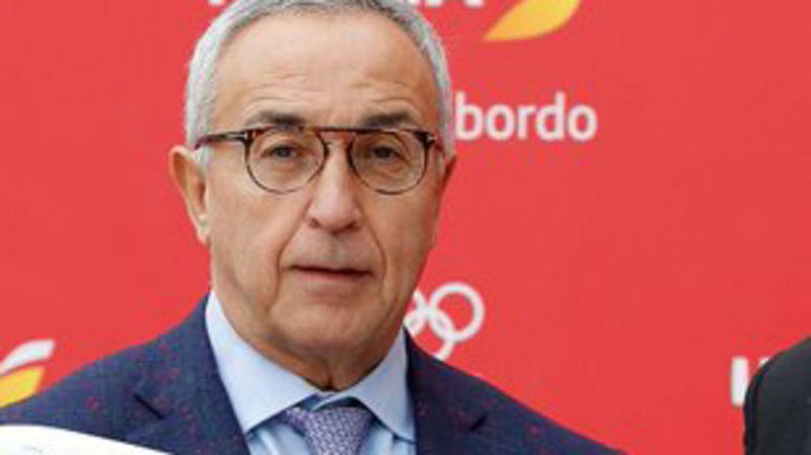 El presidente del Comité Olímpico Español, Alejandro Blanco durante un acto público. 